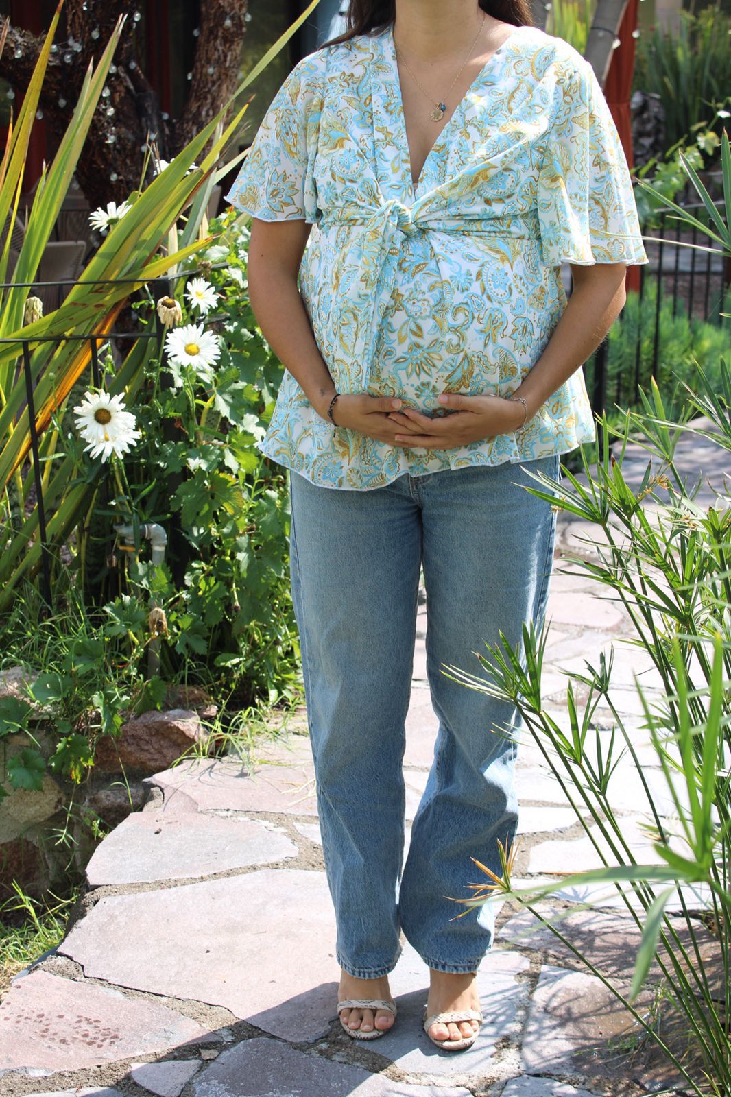 Blusa de maternidad Brenda mángala (G)
