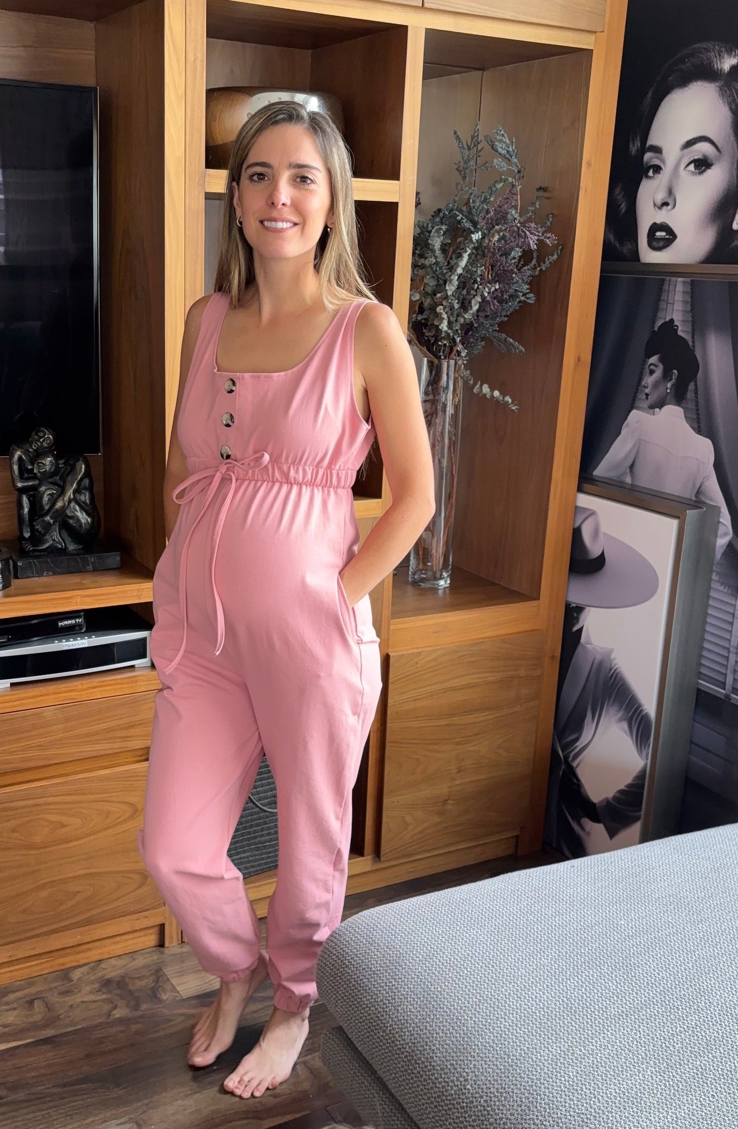 Jumpsuit de maternidad, algodón