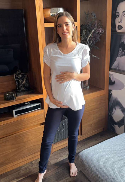 Blusa de maternidad algodón (varios colores)