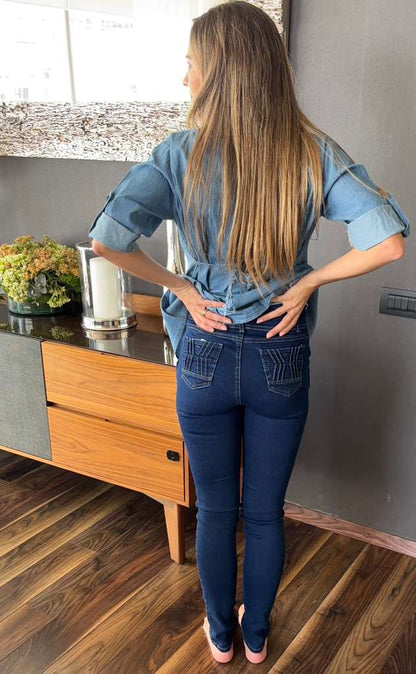 Pantalón de mezclilla skinny