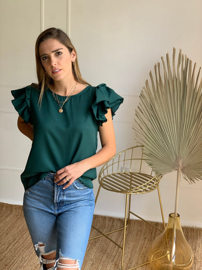Blusa de lactancia, Adri verde  Medellín